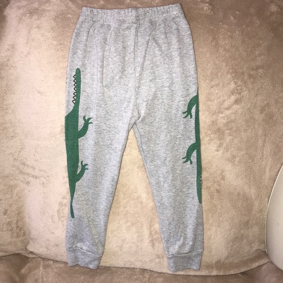 Schmoopy 5years grey/green 🐊 sweats - Picture 3 of 5